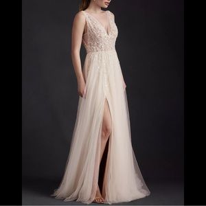 BHLDN Written in the Stars Wedding Dress Gown Size 2